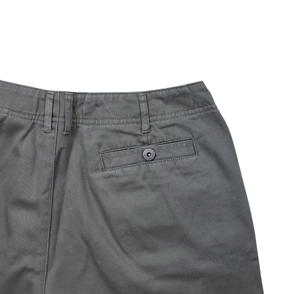 Vintage Liz Caliborne Lizwear Shorts Womens 8 Gray Chino Y2K Casual - Picture 10 of 10